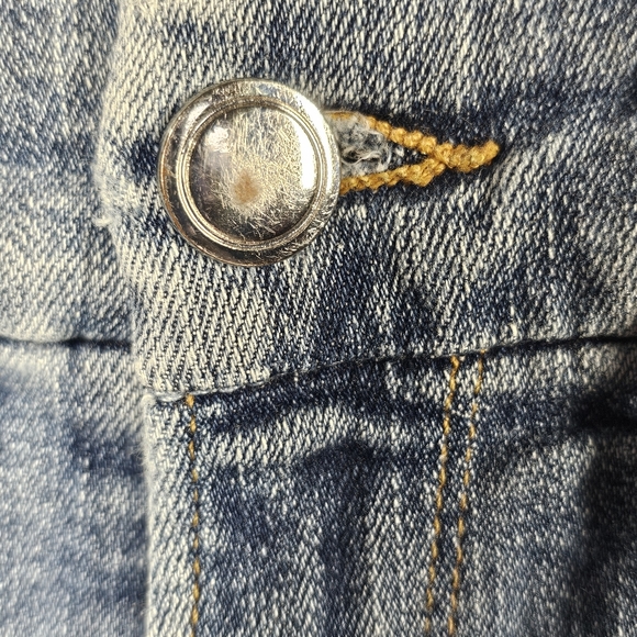 Good American Good Legs Raw Step Hem Skinny Jeans Size 8/29 - Picture 8 of 13